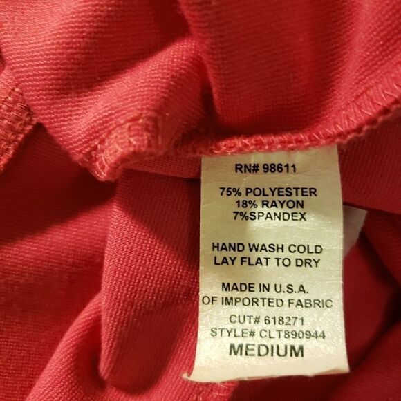 Eight Sixty Sleeveless hit pink dress Preowned - Picture 6 of 6